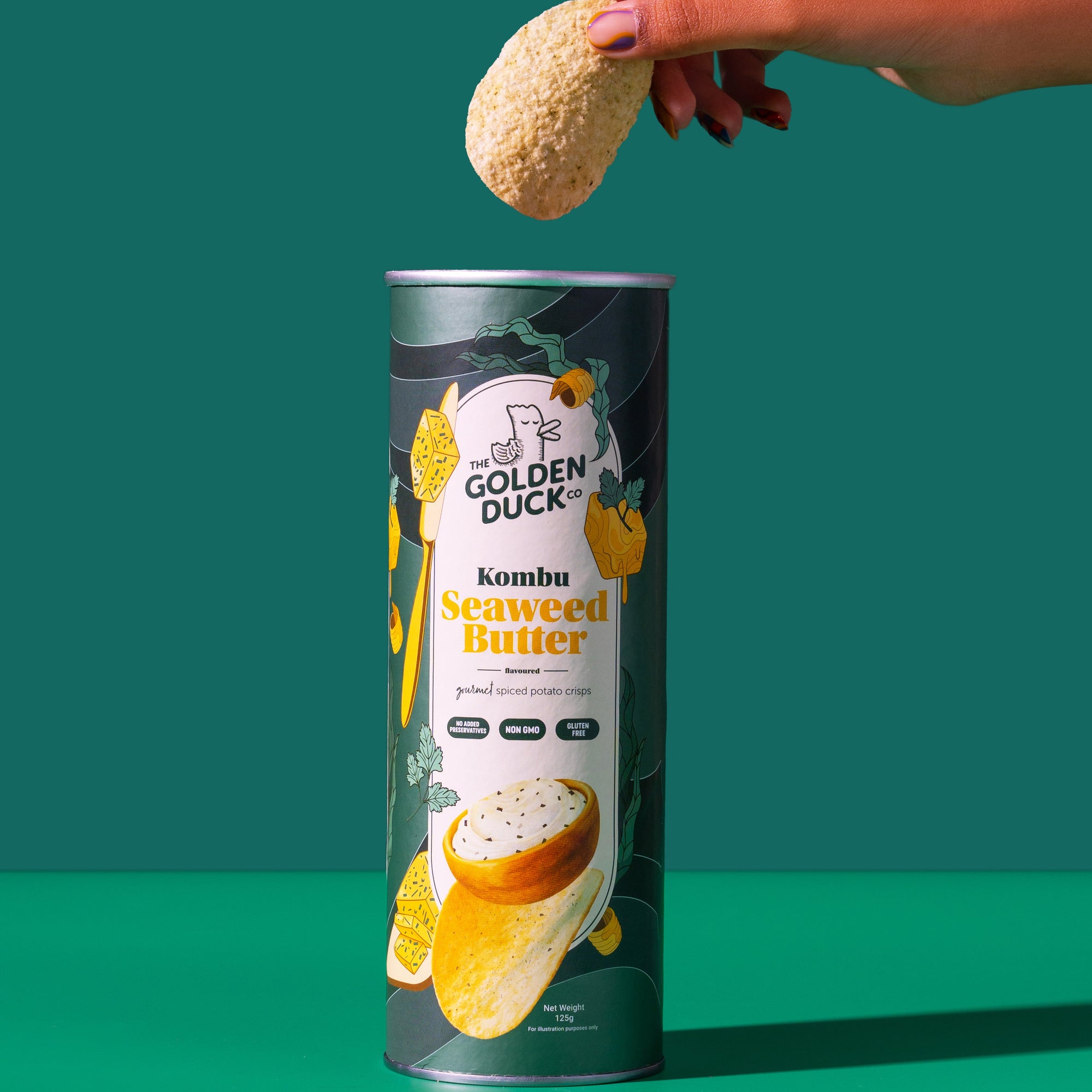 Canister Crisps Snackbox : Kombu Seaweed Butter