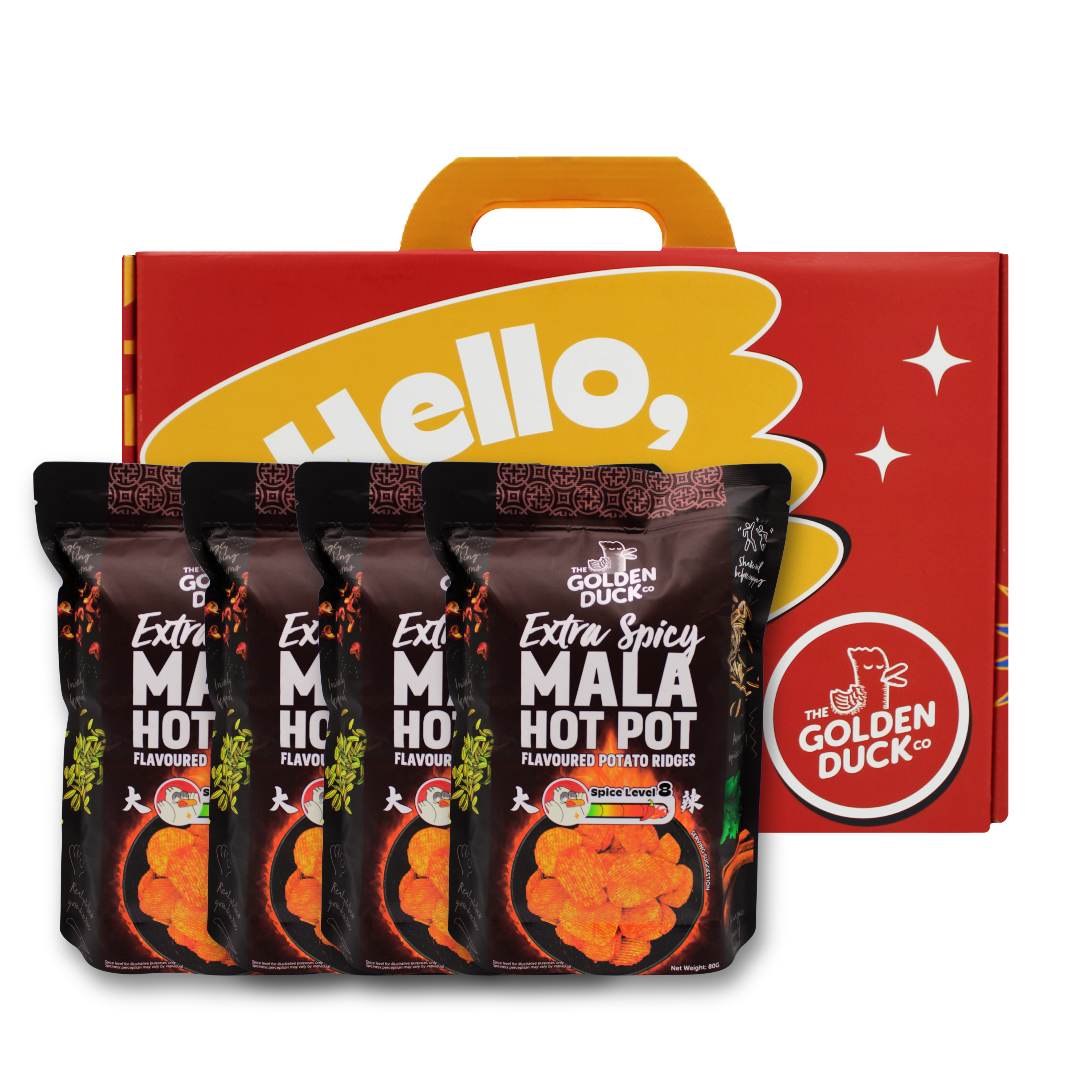[NEW] Signature Snackbox : Extra Spicy Mala Hot Pot Flavoured Potato Ridges
