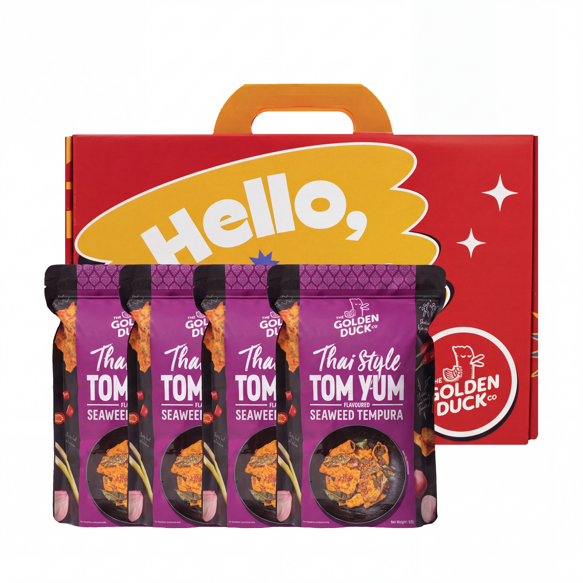 Signature Snackbox : Thai Style Tom Yum Goong Seaweed Tempura (92g)