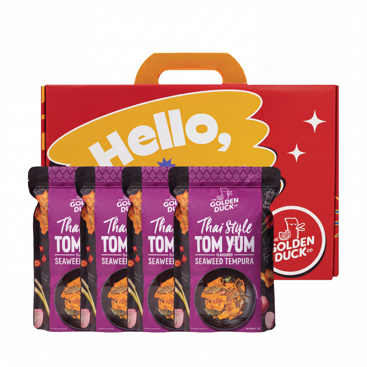 Signature Snackbox : Thai Style Tom Yum Goong Seaweed Tempura (92g)